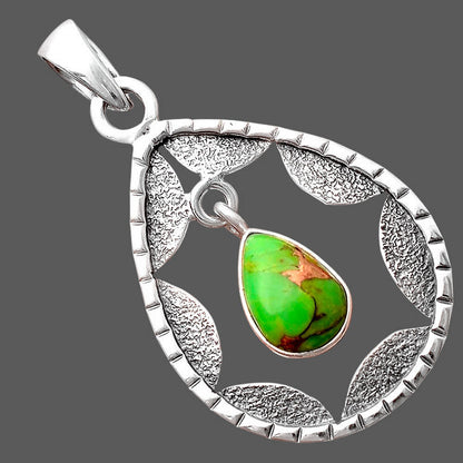 Copper Green Turquoise - Arizona Pendant P-1478 SDP155234