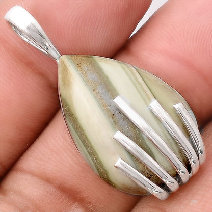 Natural Saturn Chalcedony Pendant P-1559 SDP155237