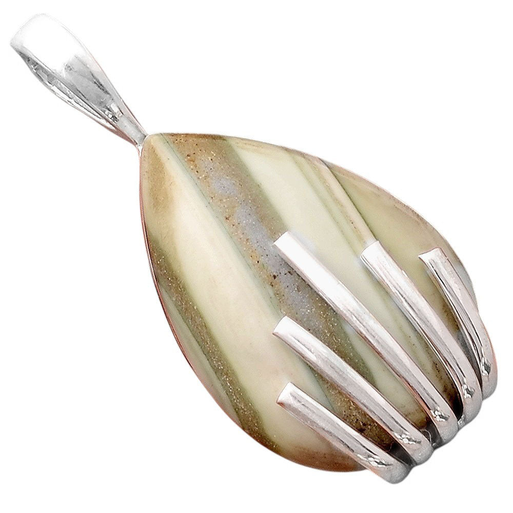 Natural Saturn Chalcedony Pendant P-1559 SDP155237