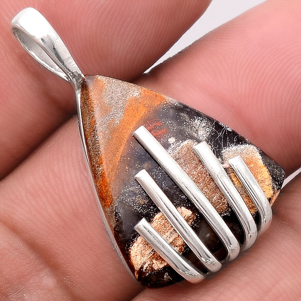 Natural Tabu Jasper Pendant P-1559 SDP155240