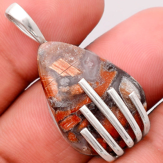 Natural Tabu Jasper Pendant P-1559 SDP155243
