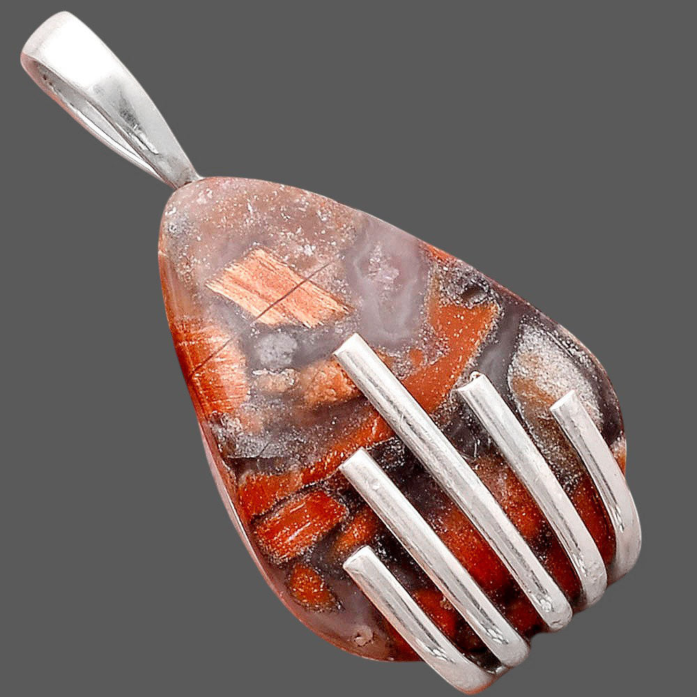 Natural Tabu Jasper Pendant P-1559 SDP155243