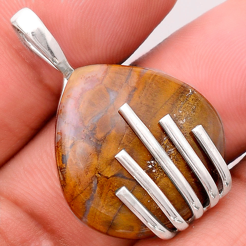 Natural Sandalwood Pendant P-1559 SDP155245