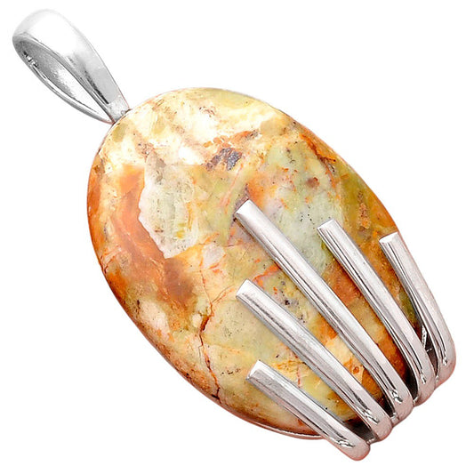 Natural Morrisonite Jasper Pendant P-1559 SDP155252