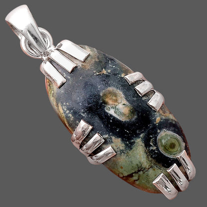 Natural Star Galaxy Jasper Pendant P-1564 SDP155256