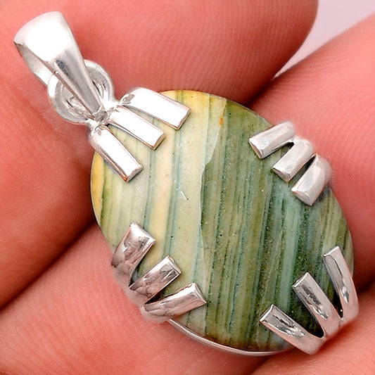 Natural Saturn Chalcedony Pendant P-1564 SDP155258