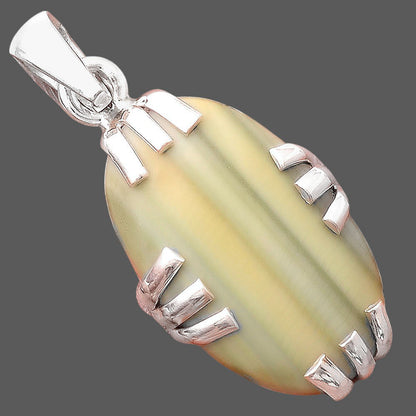 Natural Saturn Chalcedony Pendant P-1564 SDP155259
