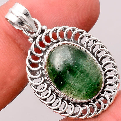 Natural Green Aventurine Pendant P-1476 SDP155261