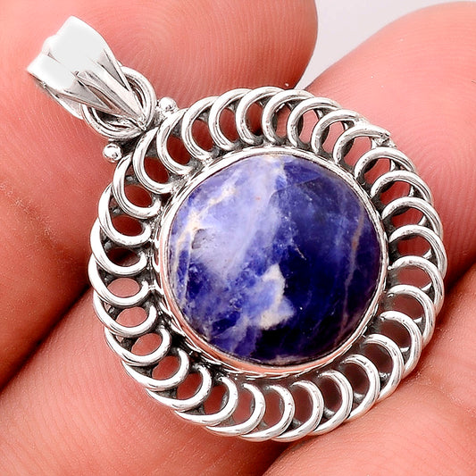 Natural Sodalite Pendant P-1476 SDP155274