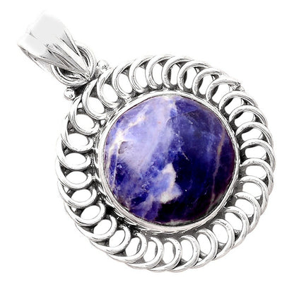 Natural Sodalite Pendant P-1476 SDP155274