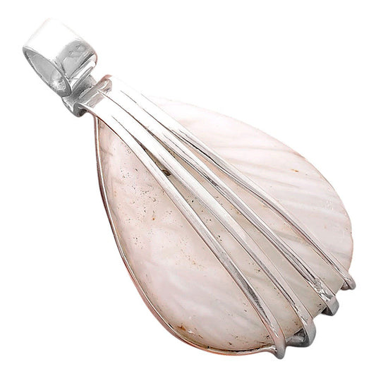 Natural White Scolecite Pendant P-1302 SDP155286