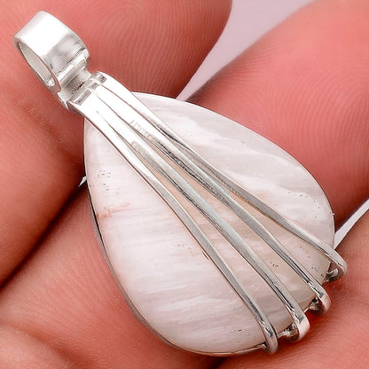 Natural White Scolecite Pendant P-1302 SDP155290