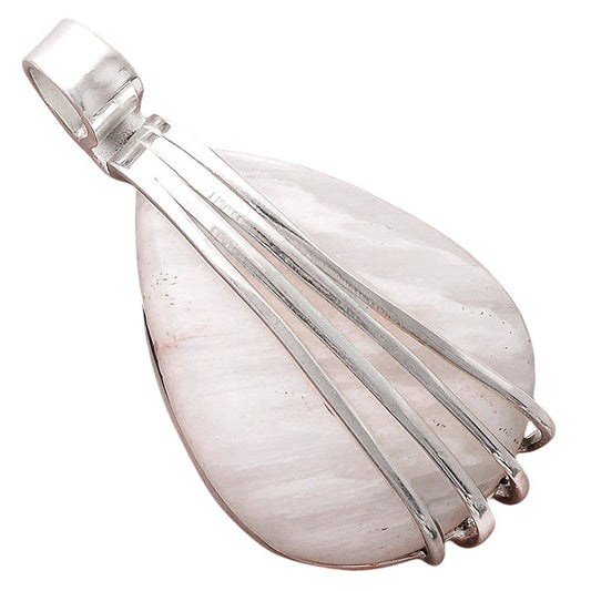 Natural White Scolecite Pendant P-1302 SDP155290