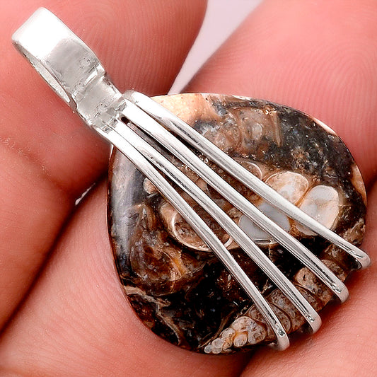 Natural Turtella Jasper - USA Pendant P-1302 SDP155293