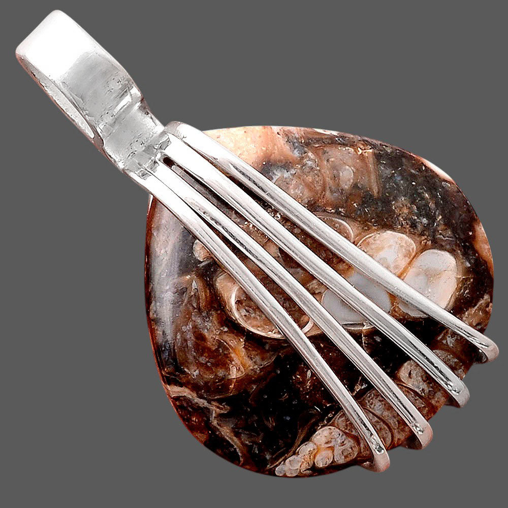 Natural Turtella Jasper - USA Pendant P-1302 SDP155293