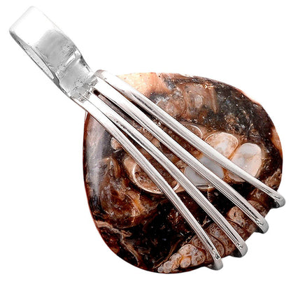 Natural Turtella Jasper - USA Pendant P-1302 SDP155293