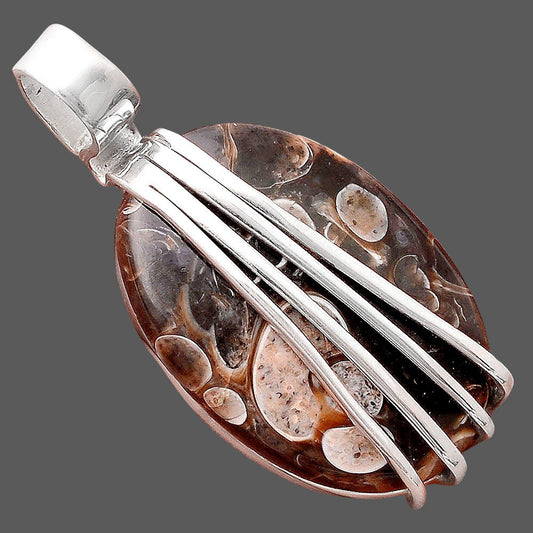 Natural Turtella Jasper - USA Pendant P-1302 SDP155296