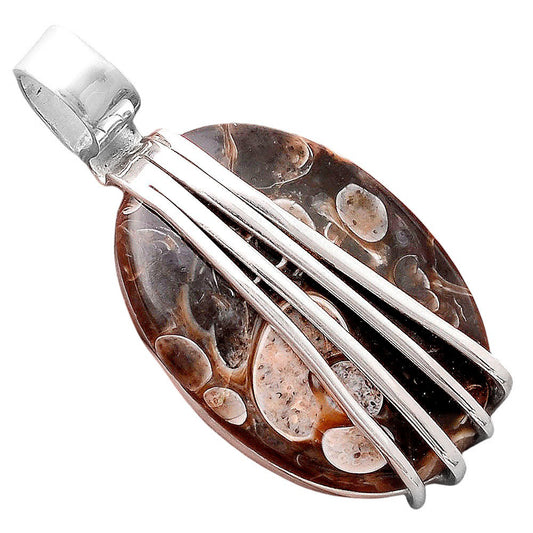 Natural Turtella Jasper - USA Pendant P-1302 SDP155296