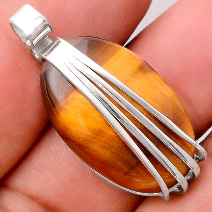 Natural Tiger Eye - Africa Pendant P-1302 SDP155297