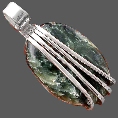 Natural Russian Seraphinite Pendant P-1302 SDP155298
