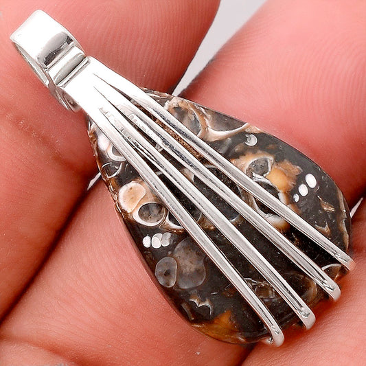 Natural Turtella Jasper - USA Pendant P-1302 SDP155300