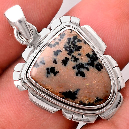 Natural Russian Honey Dendrite Opal Pendant P-1179 SDP155302