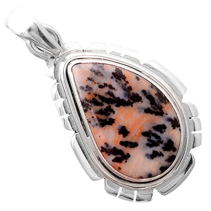 Natural Russian Honey Dendrite Opal Pendant P-1179 SDP155306