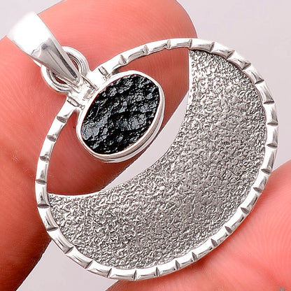 Natural Tektite Rough - Greek Pendant P-1630 SDP155309