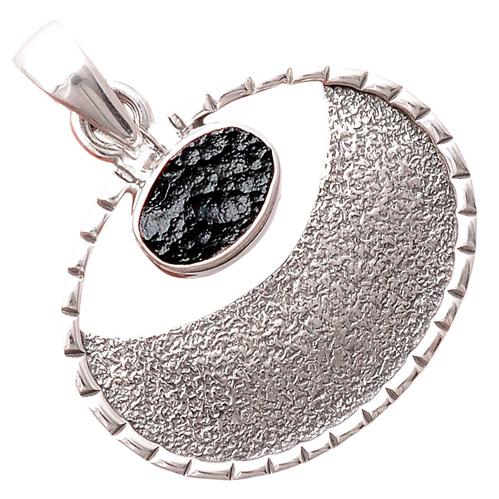 Natural Tektite Rough - Greek Pendant P-1630 SDP155309