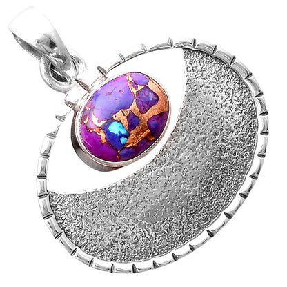 Copper Purple Turquoise - Arizona Pendant P-1630 SDP155310