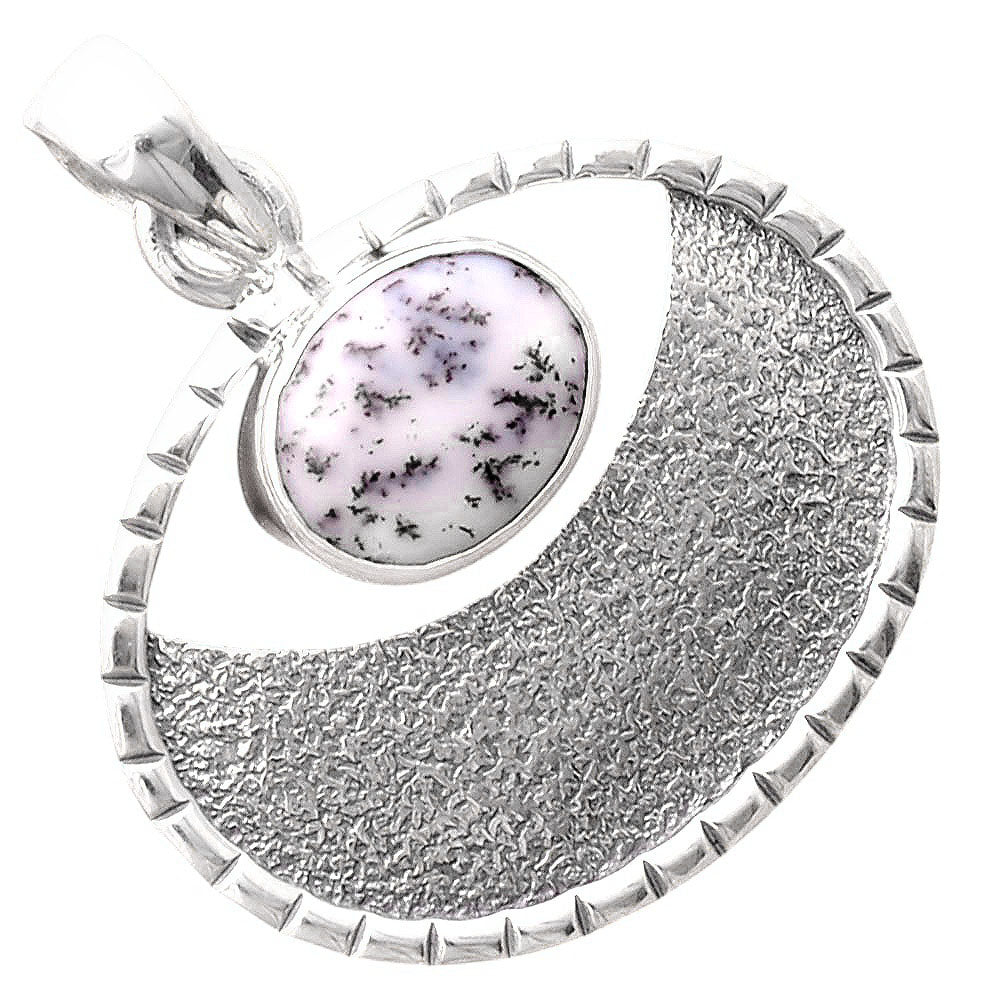 Merlinite Dendritic Opal - Turkey Pendant P-1630 SDP155312