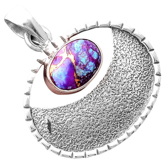 Copper Purple Turquoise - Arizona Pendant P-1630 SDP155314