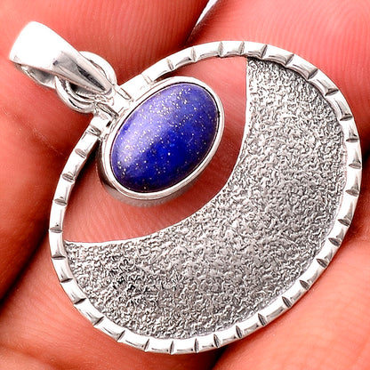 Natural Lapis - Afghanistan Pendant P-1630 SDP155315