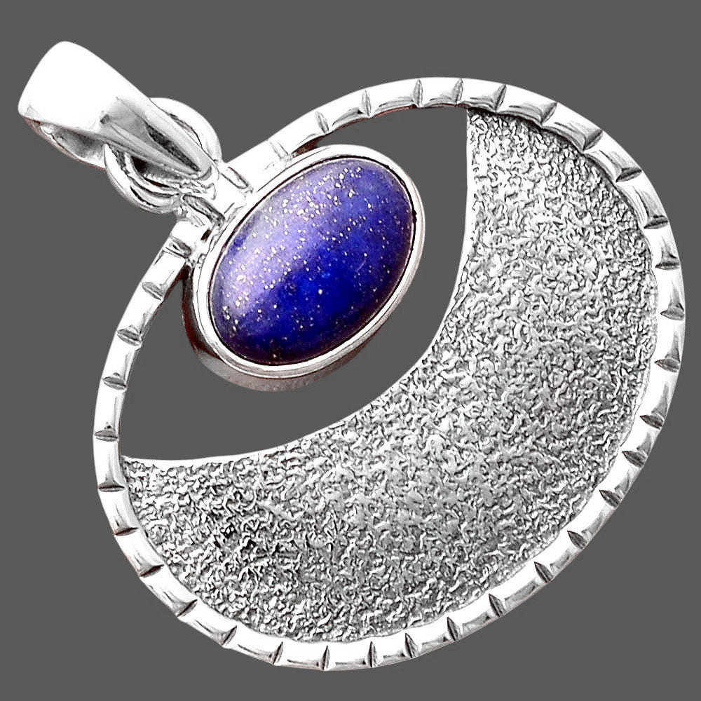 Natural Lapis - Afghanistan Pendant P-1630 SDP155315