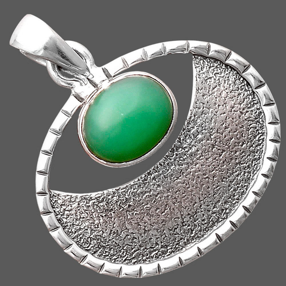 Natural Chrysoprase - Australia Pendant P-1630 SDP155318