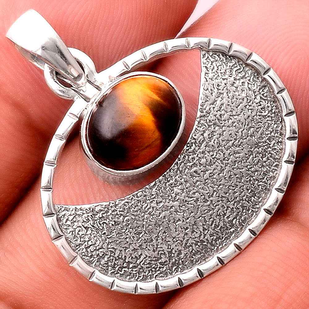 Natural Tiger Eye - Africa Pendant P-1630 SDP155319