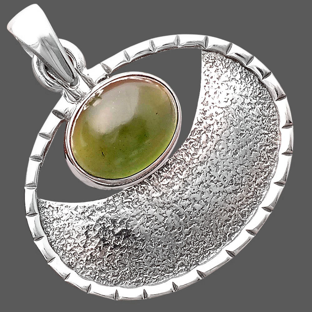 Natural Nephrite Jade - Canada Pendant P-1630 SDP155322