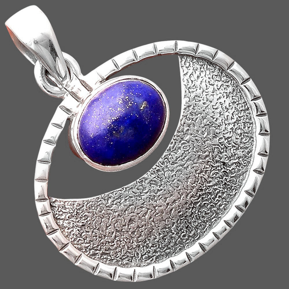 Natural Lapis - Afghanistan Pendant P-1630 SDP155323