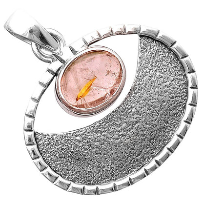 Natural Golden Rutile Pendant P-1630 SDP155324