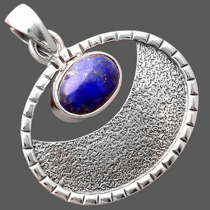 Natural Lapis - Afghanistan Pendant P-1630 SDP155326