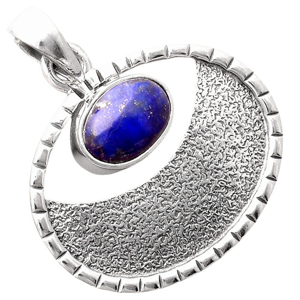 Natural Lapis - Afghanistan Pendant P-1630 SDP155326
