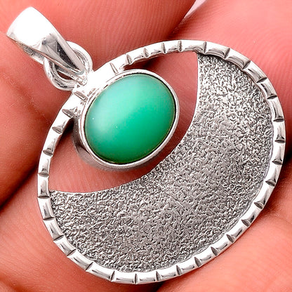 Natural Chrysoprase - Australia Pendant P-1630 SDP155329