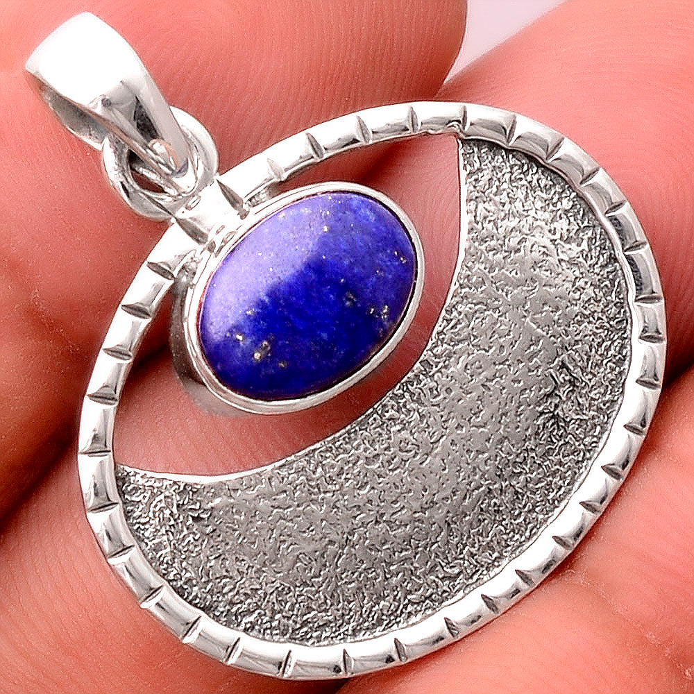 Natural Lapis - Afghanistan Pendant P-1630 SDP155330