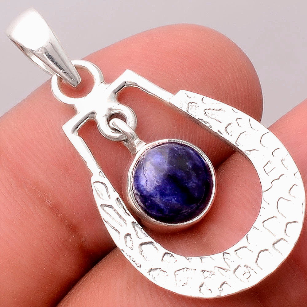 Natural Sodalite Pendant P-1343 SDP155332