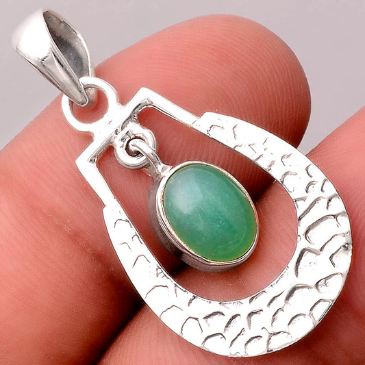 Natural Chrysoprase - Australia Pendant P-1343 SDP155336