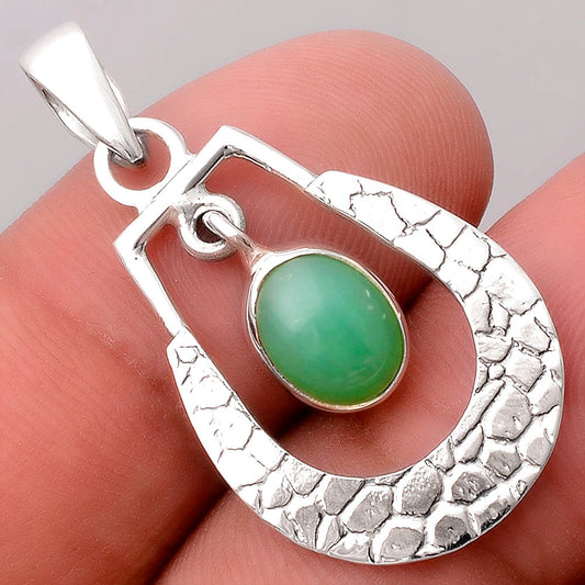 Natural Chrysoprase - Australia Pendant P-1343 SDP155337