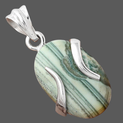 Natural Saturn Chalcedony Pendant P-1560 SDP155377