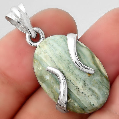 Natural Saturn Chalcedony Pendant P-1560 SDP155380