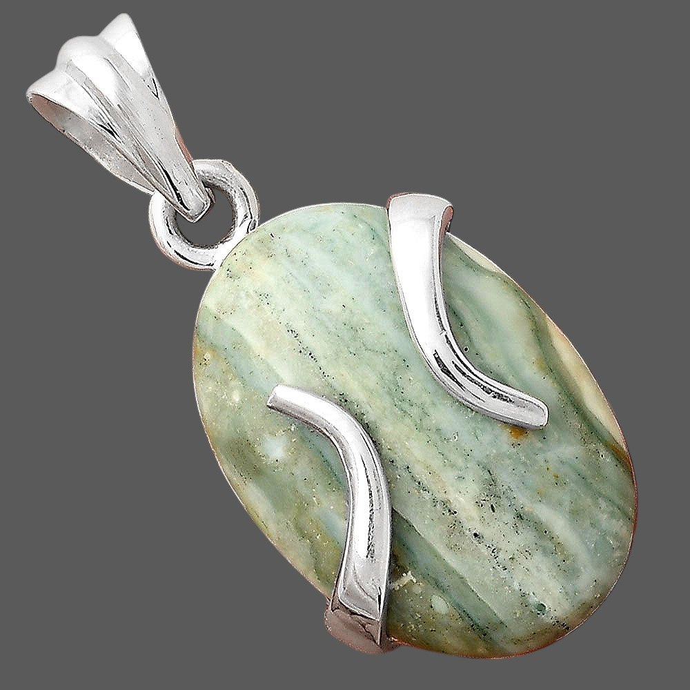 Natural Saturn Chalcedony Pendant P-1560 SDP155380