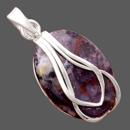 Natural Red Moss Agate Pendant P-1303 SDP155388